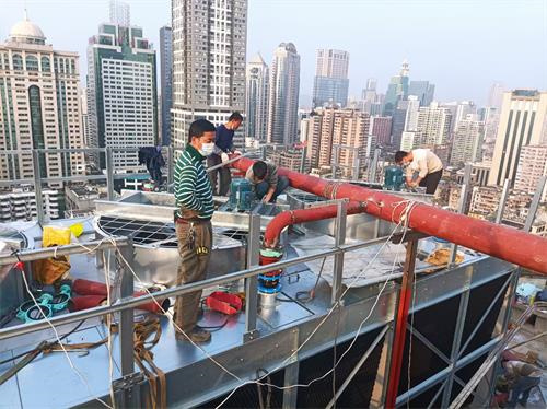 逆流式廣東冷卻塔的工作原理是什么(廣東逆流式冷卻
