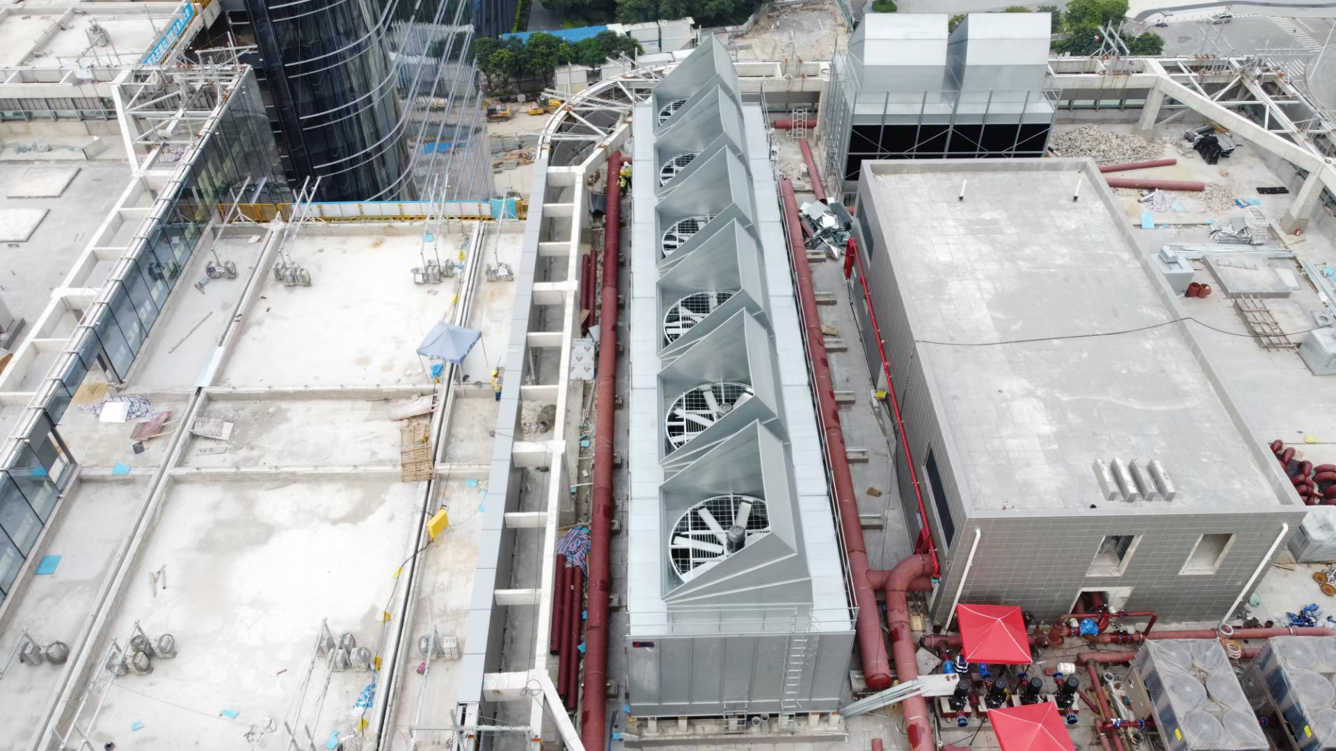 深圳冷卻塔廠家淺析冷卻塔水溫越來越高的問題(常見